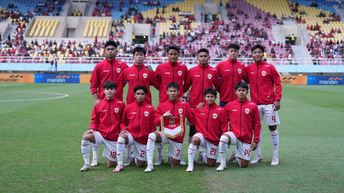 Jelang Laga Melawan Kuwait, Uji Coba Lapangan Timnas U-17 Alami Gangguan