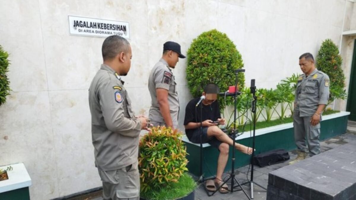 Muncul Pengamen Online Di Kawasan Titik Nol Jogja, Satpol PP Turun Tangan