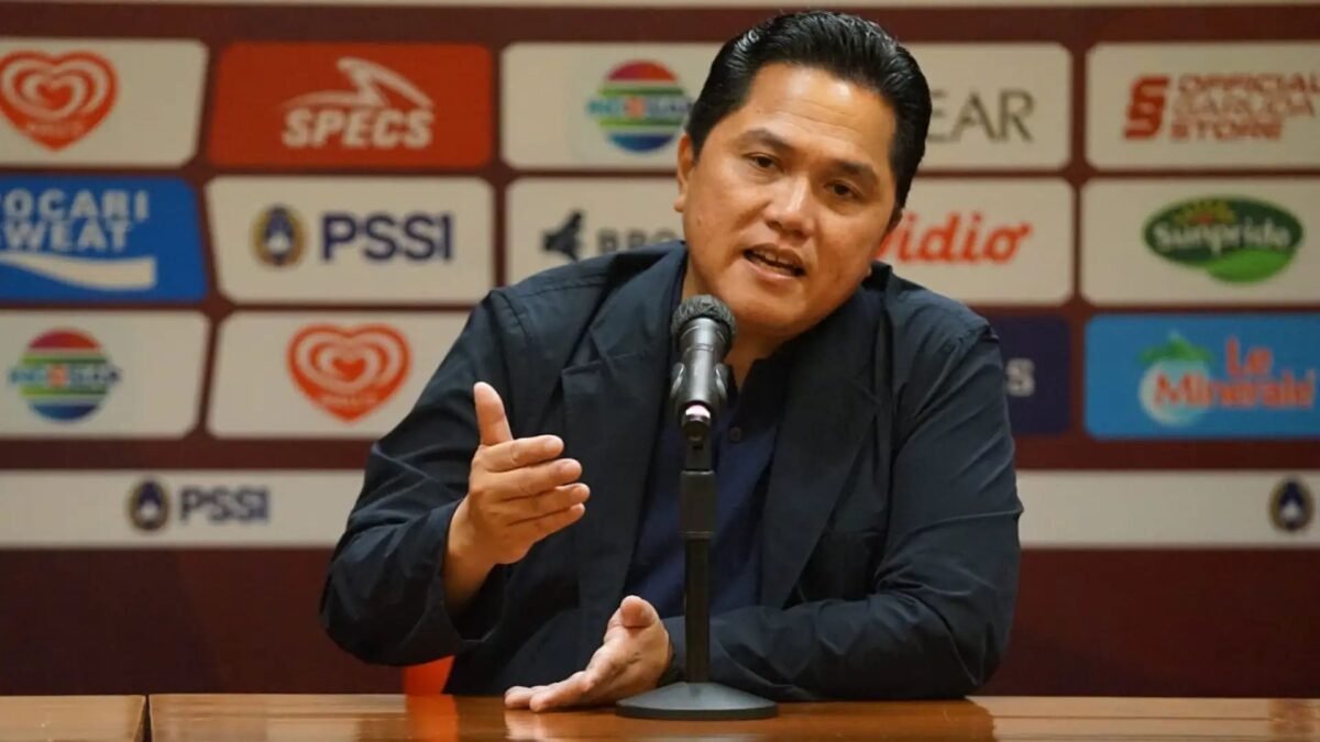 Erick Thohir Syukuri Peringkat FIFA Indonesia Naik Ke Posisi ke-125 Dunia